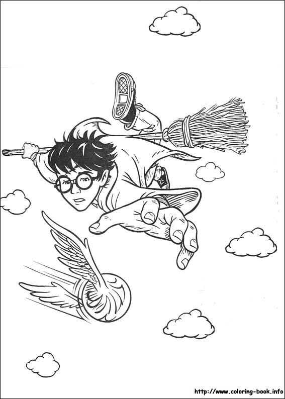 Harry Potter coloring picture